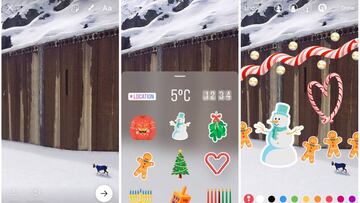 Instagram incluye nuevas herramientas en su actualización navideña