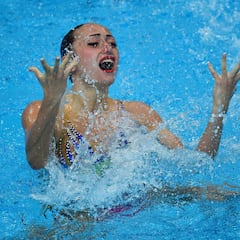 Voloshyna: "Mis ex compañeras de sincro sobreviven en el metro"