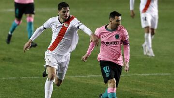 Rayo Vallecano 1 - Barcelona 2: resumen, resultado y goles. Copa del Rey