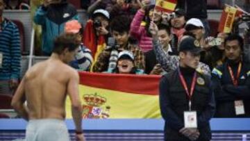 &iexcl;NA-DOL!. Desde el oro en 2008, Nadal tiene muchos fans en China.
 