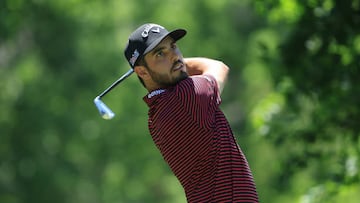 Abraham Ancer durante el Memorial Tournament.