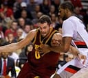 Kevin Love: "¿Yo a los Lakers? No es cierto, no hay nada de nada"
