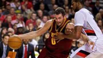 Kevin Love: "¿Yo a los Lakers? No es cierto, no hay nada de nada"