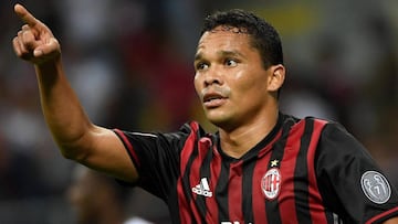 Carlos Bacca, goleador del Milan