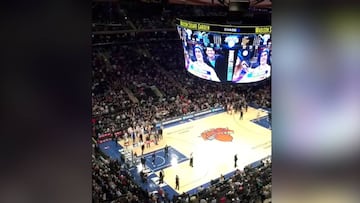 Griezmann: Huge cheer at Madison Square Garden for ace