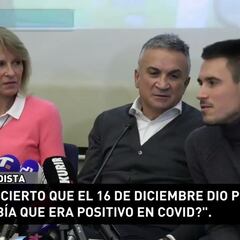 La bochornosa 'pillada' a la familia de Djokovic en la rueda: su reacción habla por sí misma