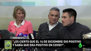 ¡Los pillaron! El abrupto final de la conferencia que dio la familia de Djokovic