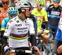 Alaphillipe y Van der Poel, en Suiza con Soler y Carapaz