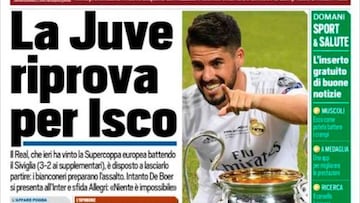 La Juventus va por Isco pero el Madrid no se baja de 50M€