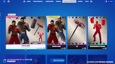 Adonis Creed llega a Fortnite: así es la skin de Michael B. Jordan
