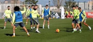 El Real Madrid entrena para su visita al Granada en la próxima fecha
