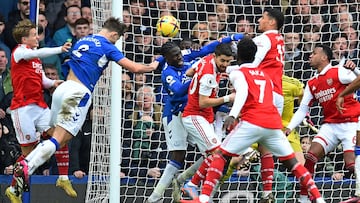 El equipo de Mikel Arteta sufrió su segundo descalabro de la temporada ante un Everton renovado con la llegada de Sean Dyche.