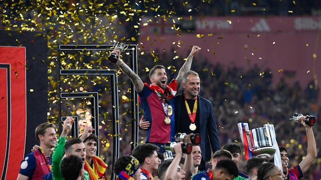 El Barcelona de Flick firma el noveno doblete de su historia