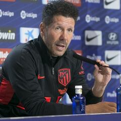 Simeone y los positivos: "Es algo que puede pasar y nos tocó"