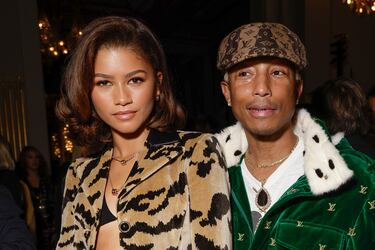 VIPs en el desfile de Louis Vuitton en la Semana de la Moda de París.