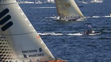 El 'Telefónica azul' se impone en la última regata costera en Estocolmo