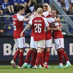 Christensen, Dolberg, Braithwaite y Delaney, en lista danesa de 21 jugadores