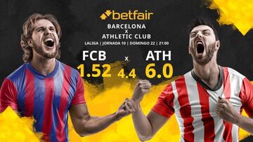 FC Barcelona vs. Athletic Club de Bilbao: horario, TV, estadísticas, clasificación y pronósticos