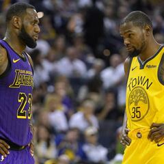 Los Lakers se imponen a los Warriors y agitan a la NBA