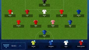 El once ganador de la Fantasy de la UEFA para la Eurocopa del Diario AS.