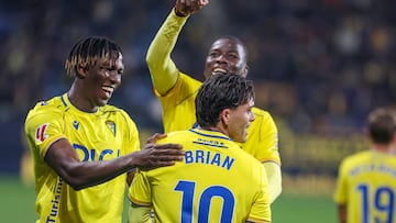 09/01/26 PARTIDO SEG8UNDA DIVISION JORNADA 21
CADIZ - SPORTING GIJON
SEGUNDO GOL BRIAN OCAMPO 2-0 ALEGRIA