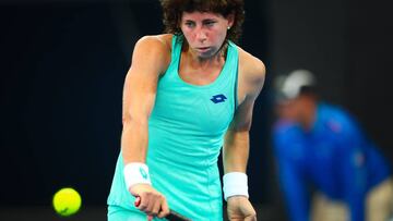 Carla Suárez perdió en Doha.