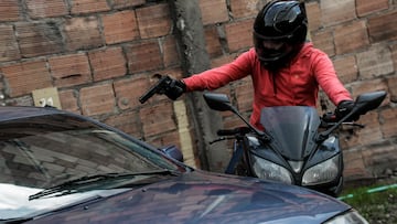 Bogotá. Ilustración de armas y robos. (Colprensa)