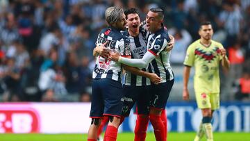 Monterrey venció al América en la final de ida de la Liga MX