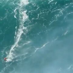 La bomba de Mason Barnes en Nazaré, posible nuevo récord del mundo