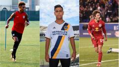 Estos jugadores de la Major League Soccer comenzaron su carrera en el m&aacute;ximo circuito de Estados Unidos y Canad&aacute; sin tener la mayor&iacute;a de edad.