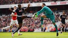 David Ospina fue titular y jug&oacute; los 90 minutos en la victoria 4-0 al Watford.