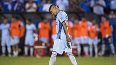 Uriel Antuna se lamenta después de la eliminación contra Charlotte FC.