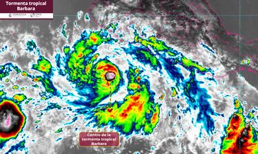 ¿La Tormenta Tropical Barbara evolucionará a Huracán en México?: fecha y hora exacta