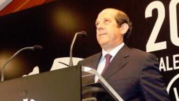 Manuel Llorente, presidente del Valencia.