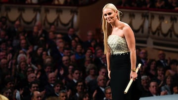 Lindsey Vonn, en los Premios Princesa de Asturias.