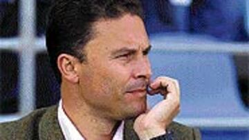 <B>SATISFECHO</B>. Rodri está contento por el partido que hizo el Badajoz ante el Motril.