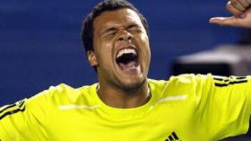 Tsonga vence a Djokovic y se medirá con Federer en semifinales