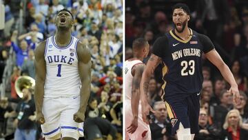 Los Knicks irían a por Anthony Davis si se hacen con Zion