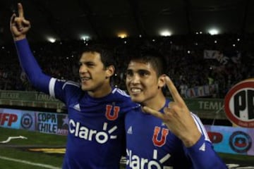 En los descuentos de la final de Copa Chile jugado en Temuco, la U se quedó con la corona gracias al tanto del joven argentino, en el tanto más importante de su carrera.