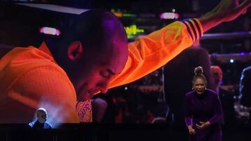 Imposible no sentir escalofríos: el fantástico homenaje a Kobe antes del All-Star