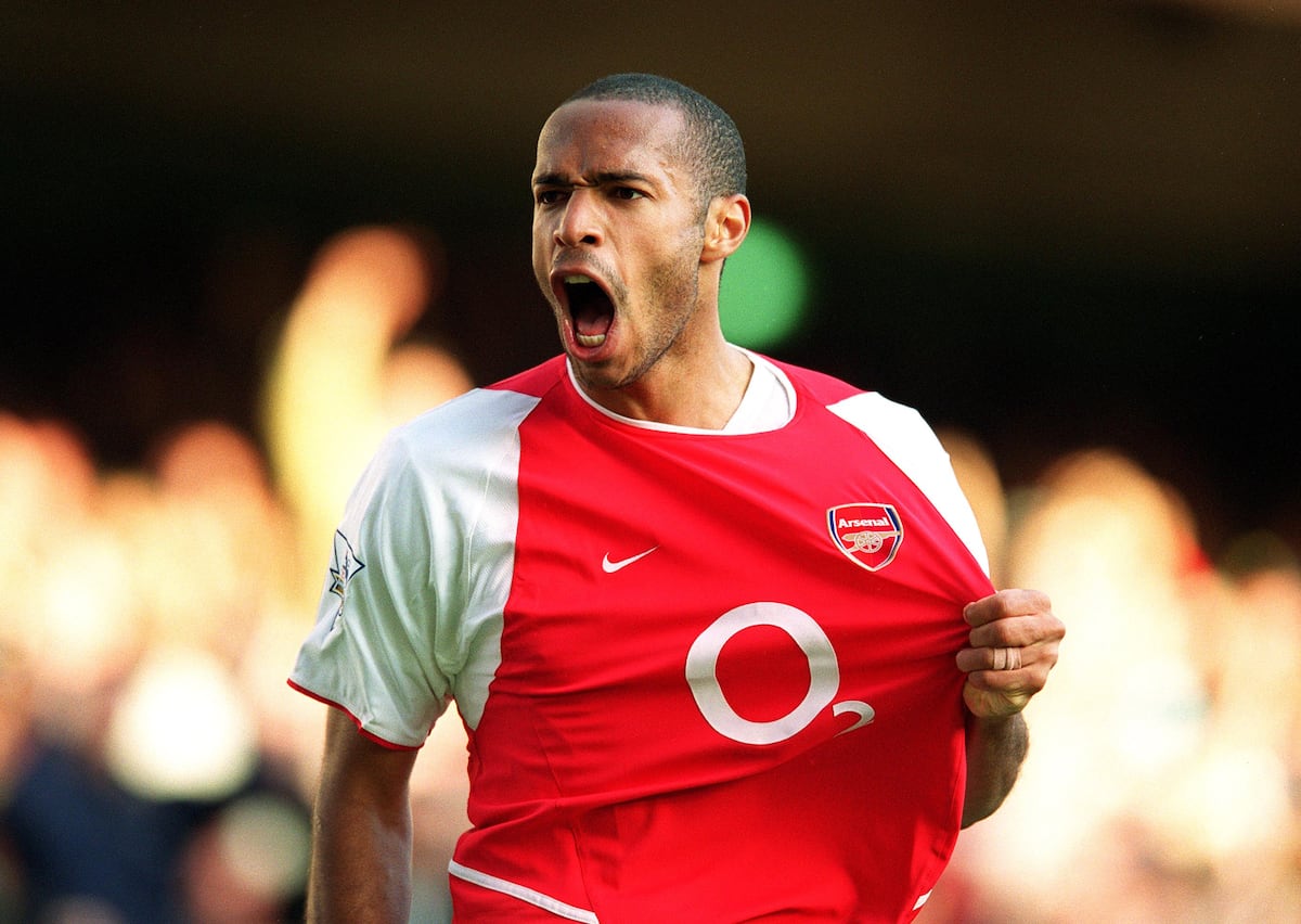 Thierry Henry at Highbury
