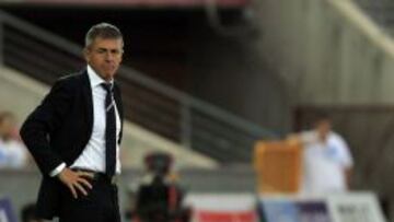 Alcaraz, durante un partido.