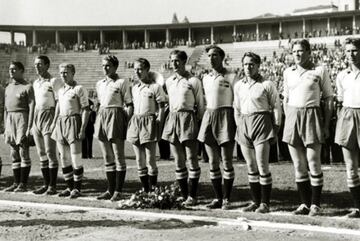 Quedaron terceros en el Mundial de 1950 tras sumar dos puntos en el playoff final con Uruguay, Brasil y España.