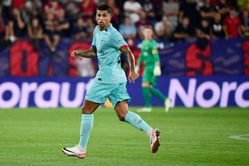 Debut de João Cancelo. El jugador portugués sustituye a Sergi Roberto en el minuto 58 de partido.