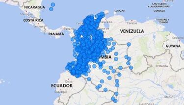 Mapa de casos y muertes por coronavirus por departamentos en Colombia: hoy, 12 de julio