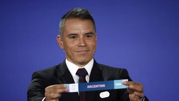 Javier Saviola extrajo el nombre de Argentina en el sorteo de los JJOO de París.