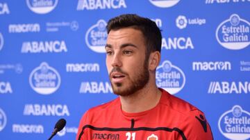 Edu Expósito ve doble rasero con el Deportivo.