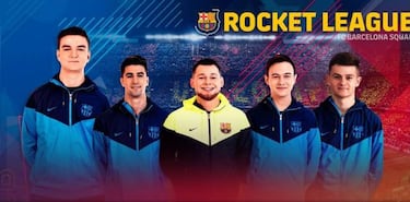 El FC Barcelona se vuelca en los eSports: equipo oficial en Rocket League