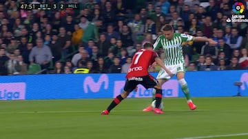 Una fiesta del fútbol con golazo de Joaquín incluido: vean en 180" el recital de Betis y Mallorca