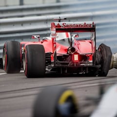 Pirelli: "Los desechos en pista causaron el pinchazo de Vettel"
